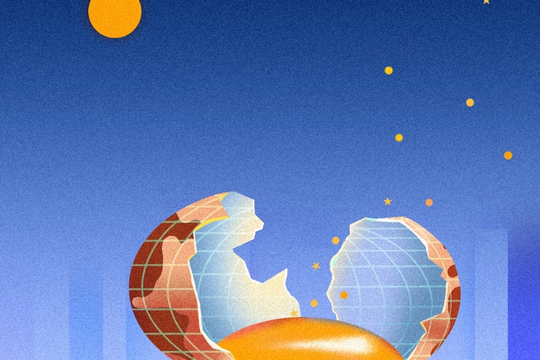 Illustration by Olga Aleksandrova for Noema Magazine.