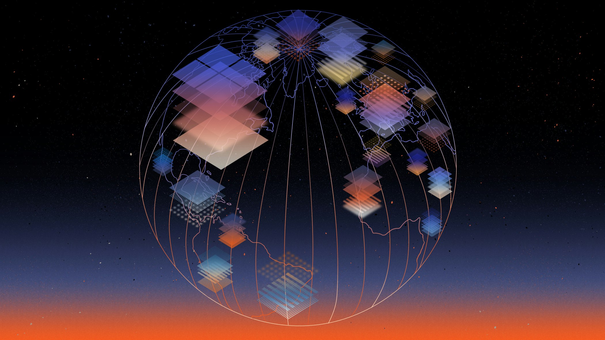 Illustration by Christina S. Zhu for Noema Magazine.