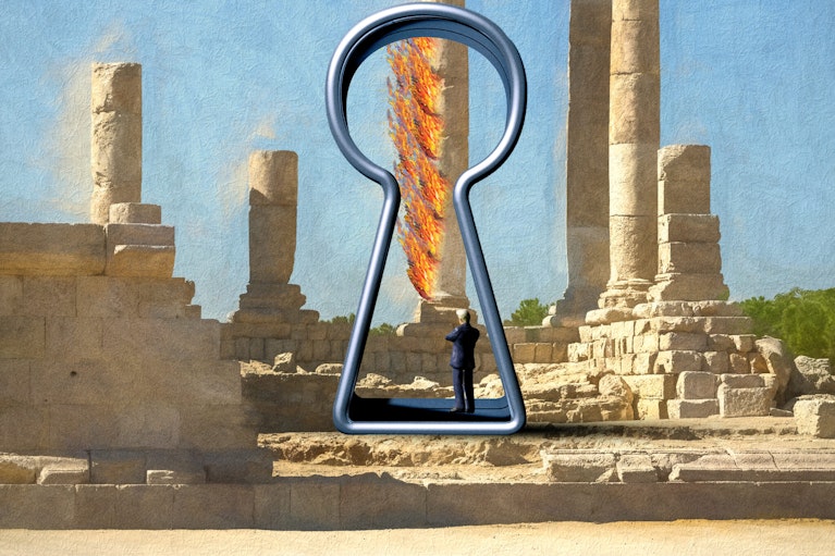 Illustration by Nicolas Ortega for Noema Magazine.