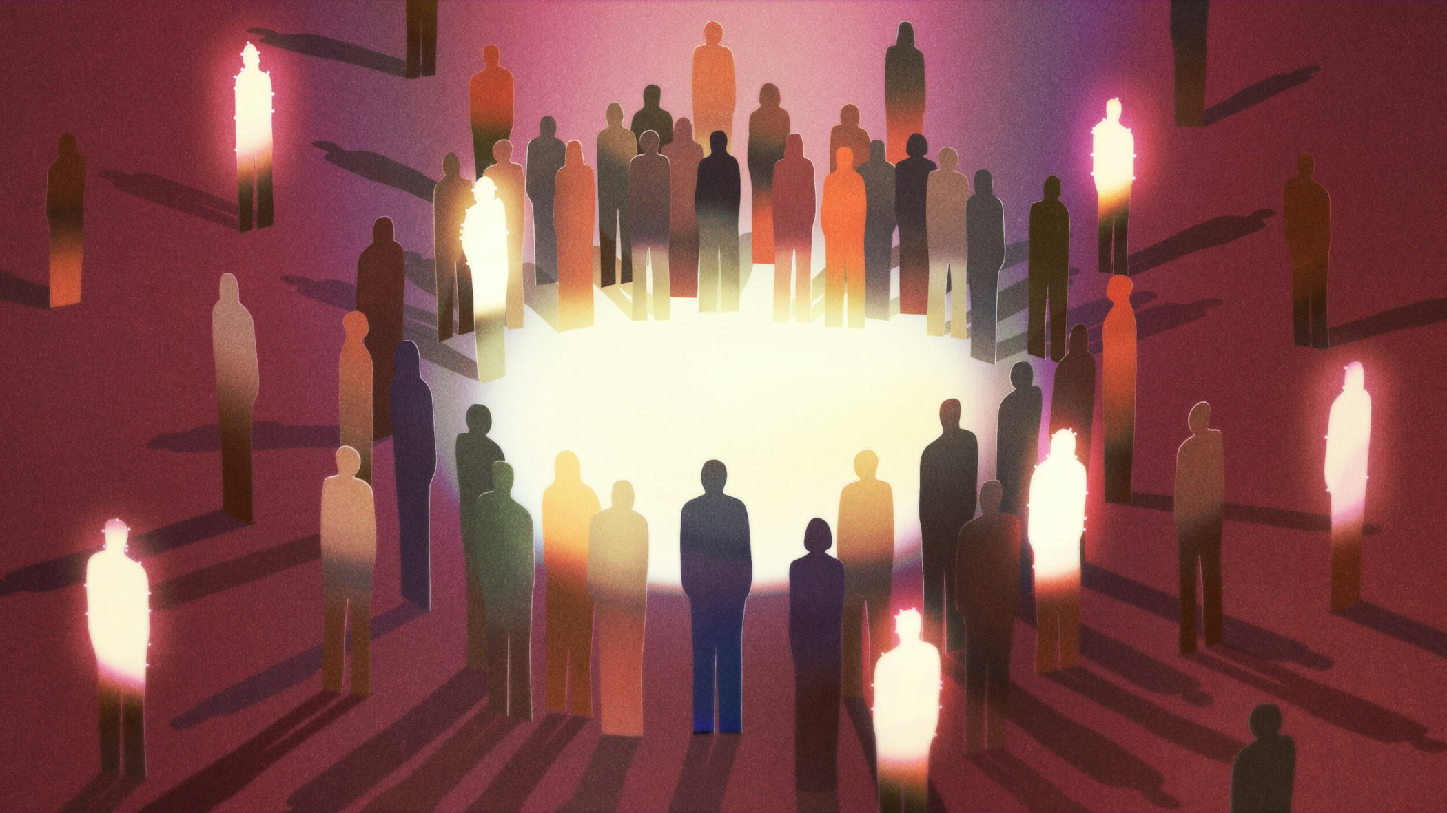 Artwork by Ibrahim Rayintakath for Noema Magazine.